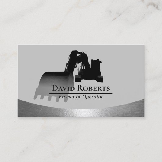 Exploitant Plant van bouwafdeling Visitekaartje (Voorkant)