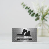 Exploitant Plant voor bouwgraafmachines Modern met Visitekaartje (Staand voorkant)