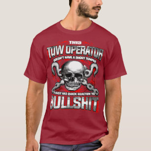 Exploitant van sleepvrachtwagens (4) t-shirt