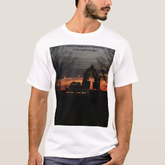 Exploitanten van zware apparatuur werken tot... t-shirt