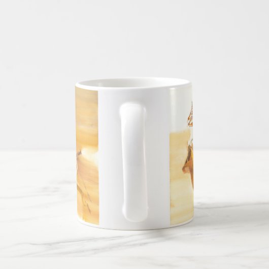 Exploitatie van gazelles 2010 koffiemok (Handvat)