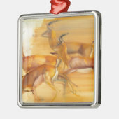 Exploitatie van gazelles 2010 metalen ornament (Links)