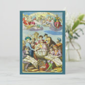 Explorateurs vintage avec carte du globe antique, (Debout devant)