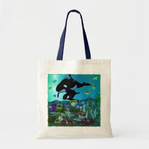 Exploratie 3D Aquarium ORCA Tote Bag