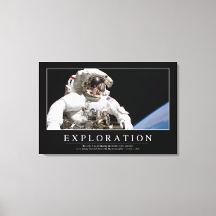 Exploratie: Inspirerend prijsopgave 2 Canvas Afdruk