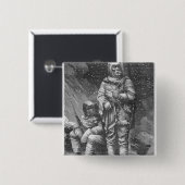 Exploratiekosten Vierkante Button 5,1 Cm (Voorkant /achterkant)