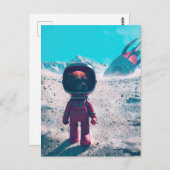 Exploration de la carte postale Planète Désolée (Devant / Derrière)