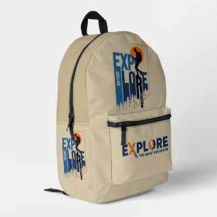 Exploration de la nature Sac à dos imprimé (Homm