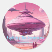 Exploration des Stickers UFO Dreamverse (Devant)