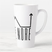 Explore More Minimalist Mountain Latte Mug Latte Mok (Rechts)