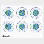 explore the world travel sticker (Vel)