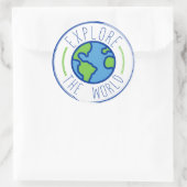 explore the world travel sticker (Tas)