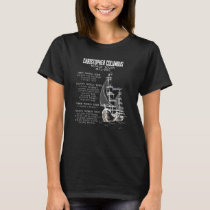 Explorer Christopher Columbus World Tours T-shirt