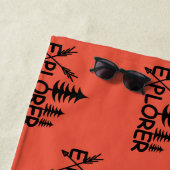 Explorer Design - Serviette de plage (En situation)