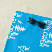 Explorer Design - Serviette de plage (En situation)
