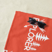 Explorer Design - Serviette de plage (En situation)