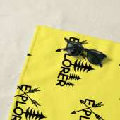 Explorer Design - Serviette de plage (En situation)