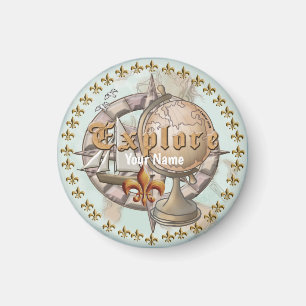 Explorer-kaart Magneet