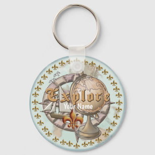 Explorer-kaart Sleutelhanger