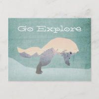 Explorer la carte postale Fox