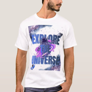 Explorer l'univers T-Shirt Astronaute Espace – Gal