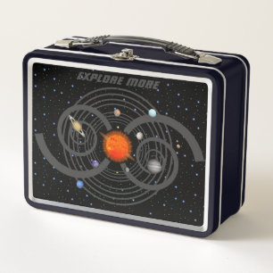 Explorer Plus Insterstellar Metal Lunchbox