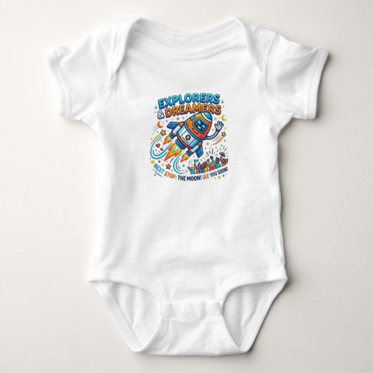 EXPLORERS & DREAMERS ROMPER (Voorkant)