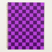 Explorez l'audace du damier violet (Devant)