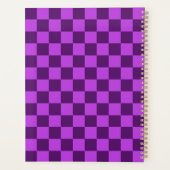 Explorez l'audace du damier violet (Dos)