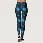 Explorez le Cosmos dans des leggings de galaxie bl (Dos)