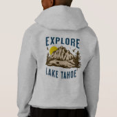 Explorez le lac Tahoe Mountains California Nevada (Dos)