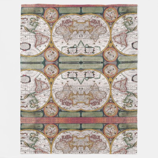 Explorez le monde : Couverture de carte confortabl (Devant)