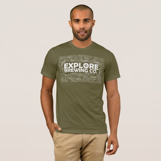 Explorez le T-shirt du brassage Topo (Devant entier)