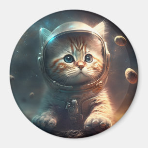Explorez l'espace avec un aimant astronaute Cute K