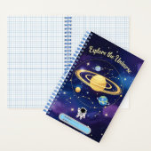 Explorez l'univers - Couverture Carnet astronomiqu (À l'intérieur)