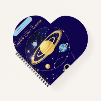 Explorez l'univers - Couverture Carnet astronomiqu