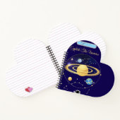 Explorez l'univers - Couverture Carnet astronomiqu (Intérieur)