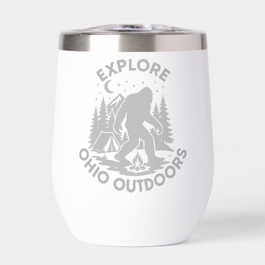 Explorez Ohio En Plein Air Bigfoot Camping Vin Tum (Avant)