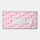 Explorez Plus Camper Rose Van Mountain Nature Love (Clavier et souris)