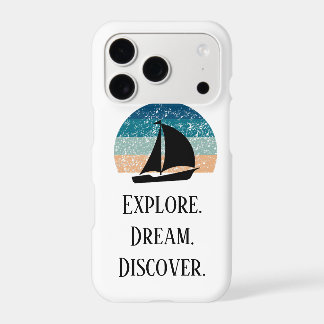 Explorez. Rêvez. Découvrez. Coque mobile de voyage