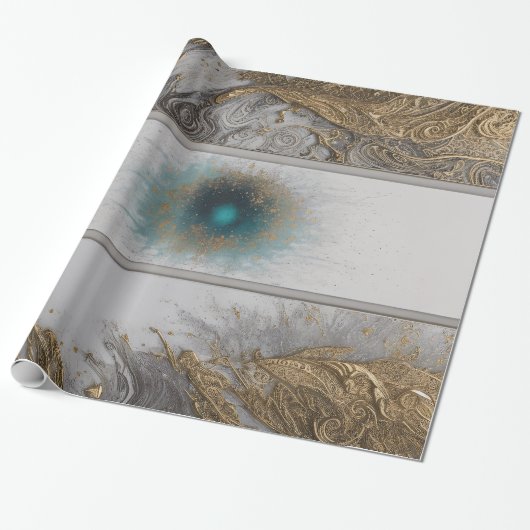 Exploring Abstracts Cadeaupapier (Uitgerold)