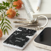 exploring space sleutelhanger (Voorkant Rechts)