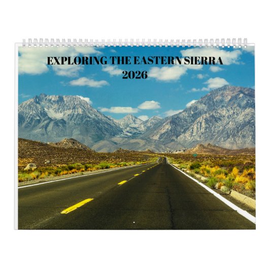Exploring the Eastern Sierra 2026 | Photography Kalender (Hoes)