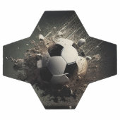Exploser la balle de football (Plat)