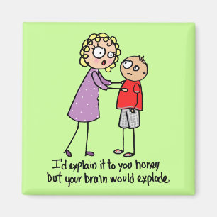 Exploser le aimant du cerveau