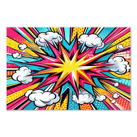 explosie foto afdruk (Voorkant)