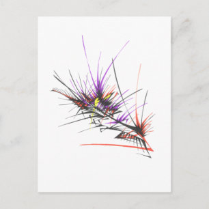Explosie Kleurrijke Abstracte Tribale Tatoeage Kun Briefkaart
