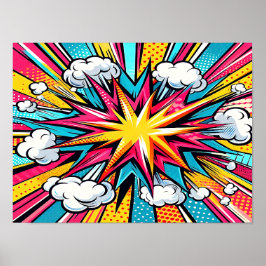 explosie poster