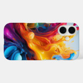 Explosie van emoties Case-Mate iPhone case (Achterkant (horizontaal))