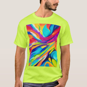 explosie van levendige energie t-shirt